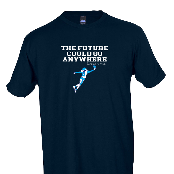the future could go anywhere t shirt